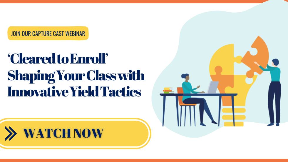 ‘Cleared to Enroll’ – Shaping Your Class with Innovative Yield Tactics